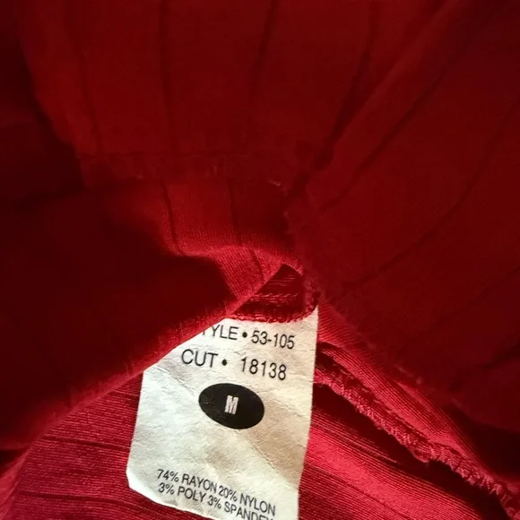 Lip Service Red Gansta Pranksta top - Picture 4 of 4